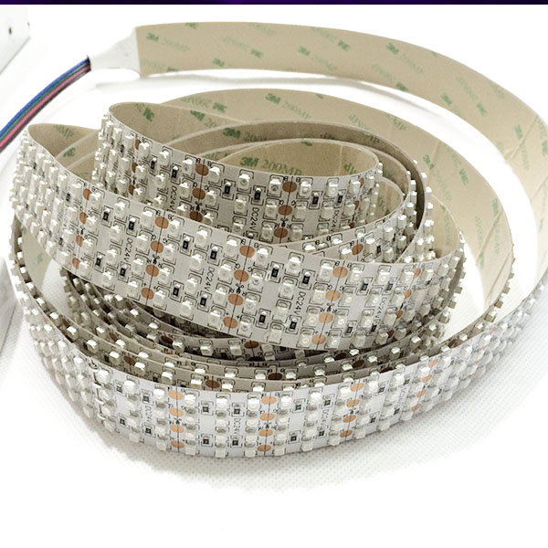 Quad Row Brightest RGB DC24V with Single Color 3528 LEDs Flexible LED Light Strip 2400LEDs per 16.4 Feet Engineering lighting Quad Row Brightest RGB DC24V with Single Color 3528 LEDs Flexible LED Light Strip 2400LEDs per 16.4 Feet Engineering lighting